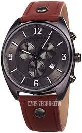 Akribos XXIV Classic Szary/Skóra Ø43 mm AK969GN