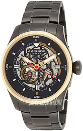 Akribos XXIV Czarny/Stal Ø55 mm AK970BKG