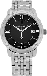 Alexander Heroic Czarny/Stal Ø40 mm A111B-03