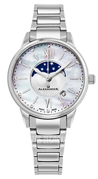 Alexander Monarch Biały/Stal Ø35 mm A204B-01