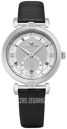 Alexander Monarch Srebrny/Skóra Ø35 mm AD202.02