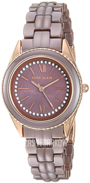 Anne Klein Bracelet Purpurowy/Stal w kolorze różowego złota Ø30 mm AK/3410MVRG