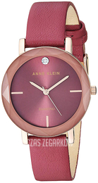 Anne Klein Diamond Czerwony/Skóra Ø32 mm AK/3434RGMV