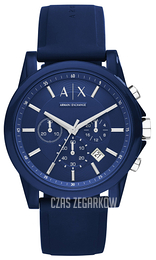 Armani Exchange Smart Niebieski/Guma Ø44 mm AX1327