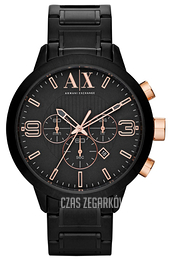 Armani Exchange ATLC Czarny/Stal Ø50 mm AX1350