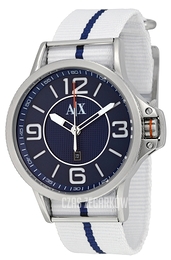 Armani Exchange Street Niebieski/Stal Ø44 mm AX1580