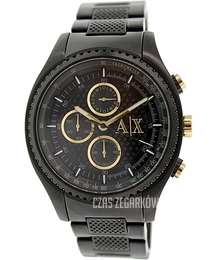Armani Exchange Active Czarny/Stal Ø45 mm AX1604