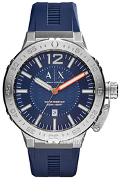 Armani Exchange Active Niebieski/Guma Ø48 mm AX1812