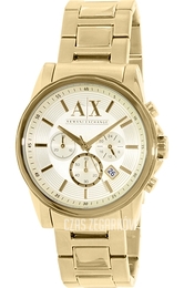 Armani Exchange Smart Żółte złoto/Stal w odcieniu złota Ø45 mm AX2099