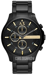 Armani Exchange Hampton Czarny/Stal Ø46 mm AX2164