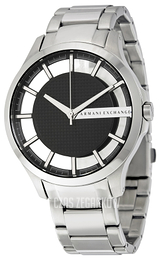 Armani Exchange Smart Czarny/Stal Ø46 mm AX2179