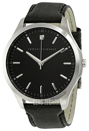 Armani Exchange Smart Czarny/Skóra Ø46 mm AX2182