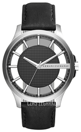 Armani Exchange Smart Czarny/Skóra Ø46 mm AX2186