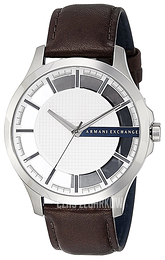 Armani Exchange Biały/Skóra Ø46 mm AX2187