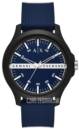 Armani Exchange Hampton Niebieski/Guma Ø46 mm AX2433