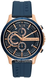 Armani Exchange Hampton VALUE_INKNOWN Niebieski/Guma Ø46 mm AX2440