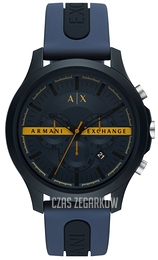 Armani Exchange Hampton Niebieski/Guma Ø46 mm AX2441