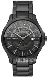 Armani Exchange Hampton Czarny/Stal Ø46 mm AX2444