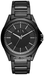 Armani Exchange Dress Czarny/Stal Ø44 mm AX2620