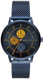 Armani Exchange Cayde Niebieski/Stal Ø42 mm AX2751