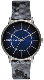 Armani Exchange Cayde Niebieski/Skóra Ø42 mm AX2752