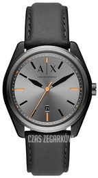 Armani Exchange Giacomo Szary/Skóra Ø43 mm AX2859
