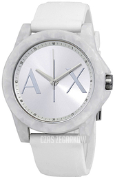 Armani Exchange Active Srebrny/Guma Ø40 mm AX4339