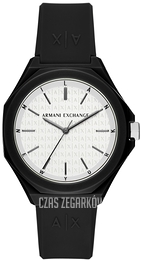 Armani Exchange Andrea Biały/Guma Ø40 mm AX4600