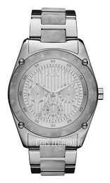 Armani Exchange Dress Srebrny/Plastik Ø40 mm AX5076