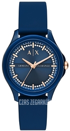 Armani Exchange Lady Hampton VALUE_INKNOWN Niebieski/Guma Ø38 mm AX5266