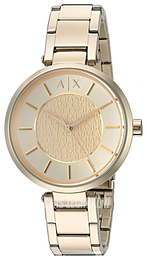 Armani Exchange Street Szampański/Stal w odcieniu złota Ø38 mm AX5316