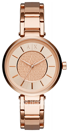 Armani Exchange Street Różowe złoto/Stal w kolorze różowego złota Ø38 mm AX5317