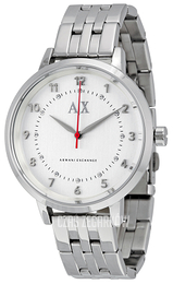 Armani Exchange Dress Biały/Stal Ø39 mm AX5360