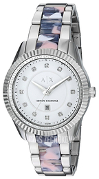 Armani Exchange Active Srebrny/Stal Ø36 mm AX5438