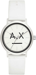Armani Exchange Lola Biały/Guma Ø36 mm AX5557