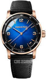 Audemars Piguet Code 11.59 Niebieski/Guma Ø41 mm 15210OR.OO.A002KB.03