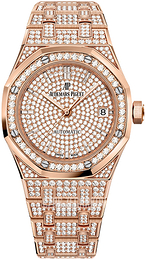 Audemars Piguet Royal Oak Różowe złoto/18 karatowe różowe złoto Ø37 mm 15452OR.ZZ.1258OR.02