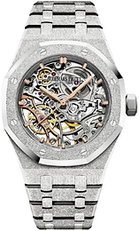 Audemars Piguet Royal Oak Srebrny/18 karatowe białe złoto Ø37 mm 15466BC.GG.1259BC.01