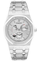 Audemars Piguet Royal Oak Dual Time Biały/Stal Ø39 mm 26120ST.OO.1220ST.01