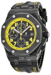 Audemars Piguet Royal Oak Offshore Chronograph Czarny/Skóra Ø42 mm 26176FO.OO.D101CR.02