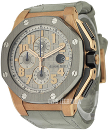Audemars Piguet Royal Oak Offshore Szary/Skóra Ø44 mm 26210OI.OO.A109CR.01