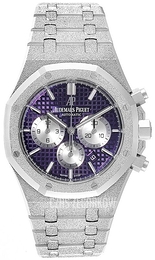 Audemars Piguet Royal Oak Purpurowy/18 karatowe białe złoto Ø41 mm 26331BC.GG.1224BC.01