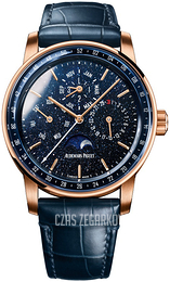 Audemars Piguet Code 11.59 Niebieski/Skóra Ø41 mm 26394OR.OO.D321CR.01