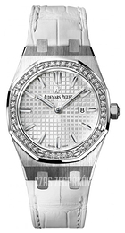 Audemars Piguet Royal Oak Srebrny/Skóra Ø33 mm 67651ST.ZZ.D011CR.01