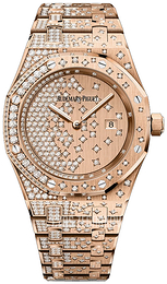 Audemars Piguet Royal Oak Różowe złoto/18 karatowe różowe złoto Ø33 mm 67654OR.ZZ.1264OR.01