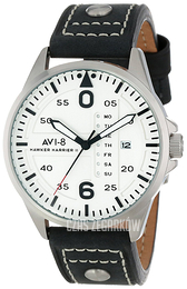 AVI-8 Hawker Harrier II Biały/Skóra Ø45 mm AV-4003-01