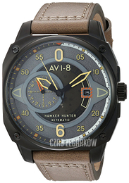 AVI-8 Hawker Hunter Szary/Skóra Ø44 mm AV-4043-03