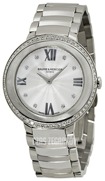 Baume & Mercier Promesse Srebrny/Stal Ø34.4 mm 10199