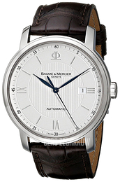 Baume & Mercier Classima Executives Biały/Skóra Ø42 mm M0A08731