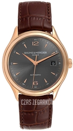 Baume & Mercier CLIFTON Szary/Skóra Ø38.8 mm MOA10059
